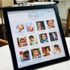 Baby 12 Months Milestone Photo Frame