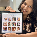 Baby 12 Months Milestone Photo Frame