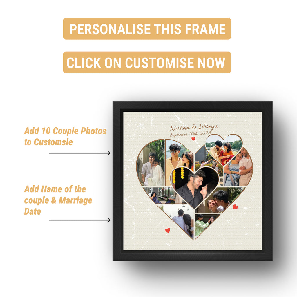 Couple Anniversary Love Memory Photo Frame