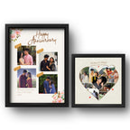 Personalized Anniversary Gift Combo Frame