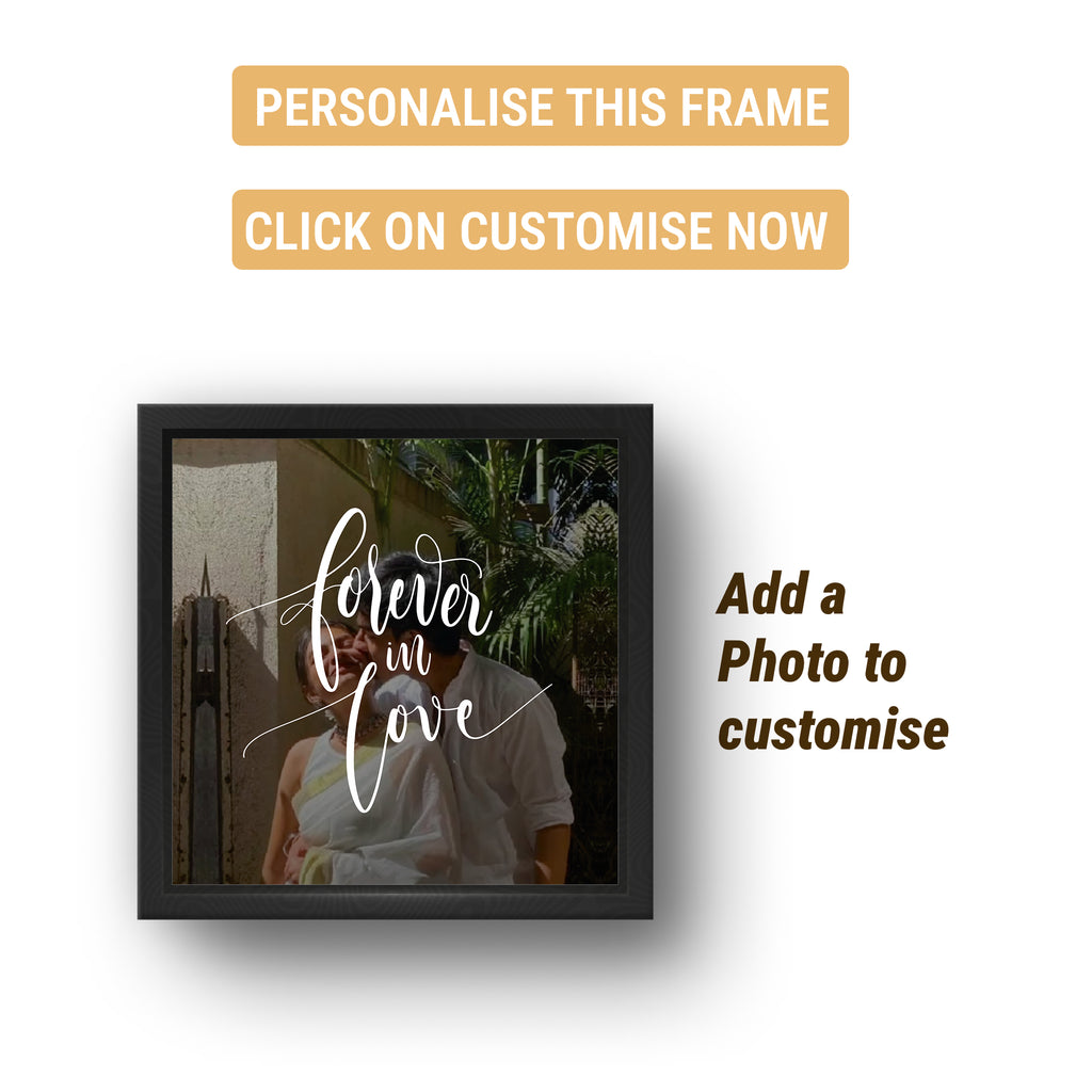 Personalized Anniversary Gift Combo Frame