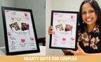 Couple Love Story Timeline Frame