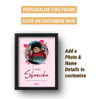 Personalized Baby Name Photo Frame