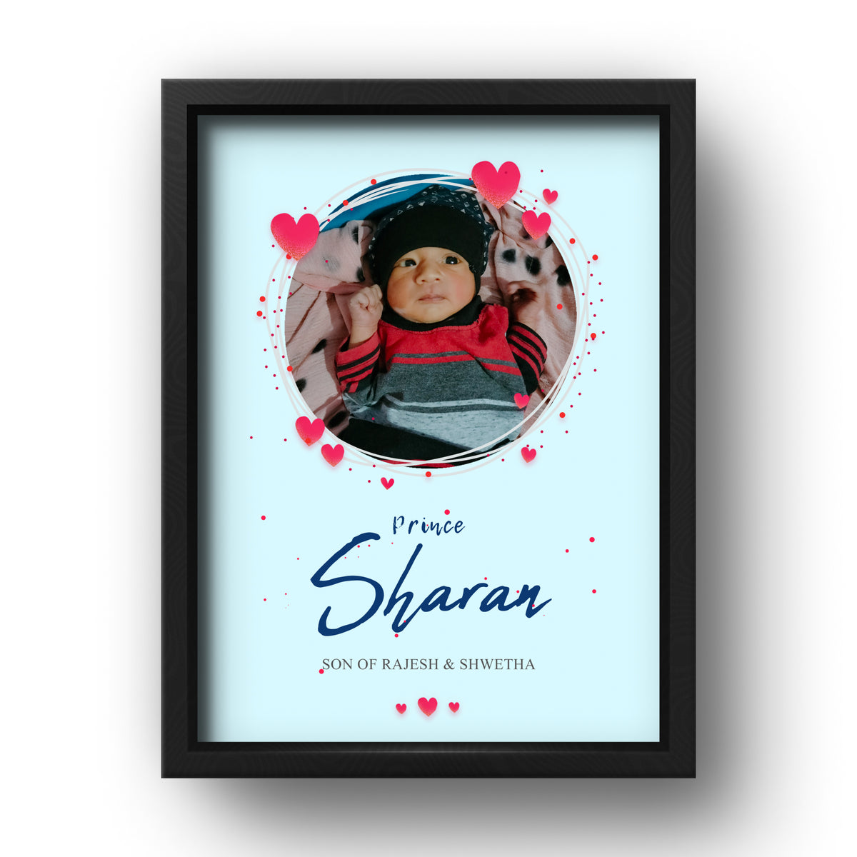 Personalized Baby Name Photo Frame