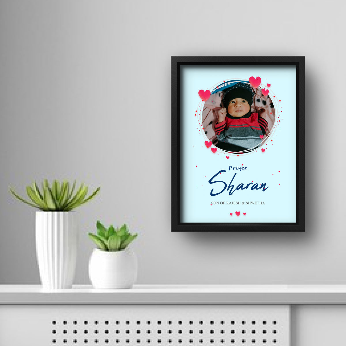 Personalized Baby Name Photo Frame