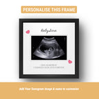 Personalized Baby Sonogram Photo Frame
