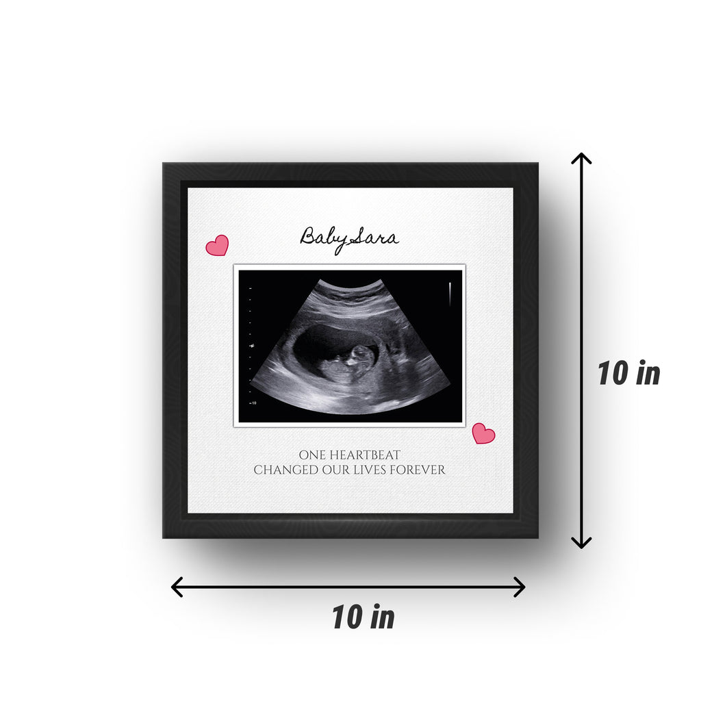 Personalized Baby Sonogram Photo Frame