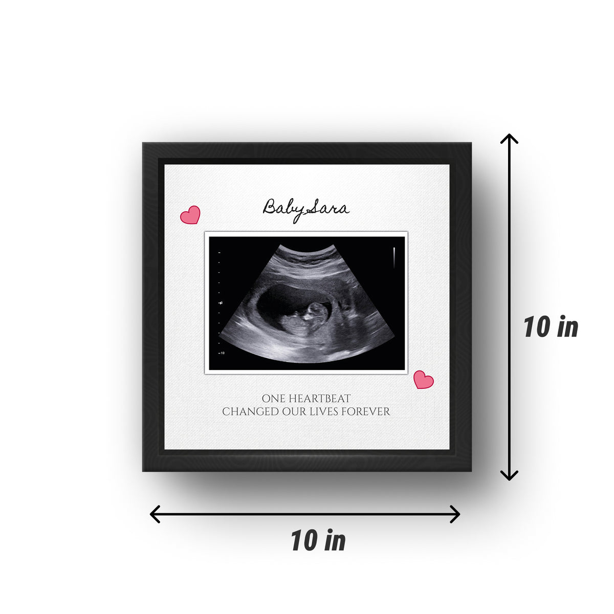 Personalized Baby Sonogram Photo Frame