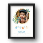 Baby Birth Keepsake Frame | Personalised Newborn Photo Frame | Boy & Girl