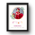 Baby Birth Keepsake Frame | Personalised Newborn Photo Frame | Boy & Girl