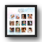 Baby 12 Months Milestone Photo Frame