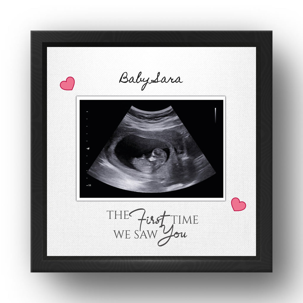 Personalized Baby Sonogram Photo Frame
