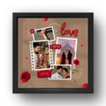 Couple Anniversary Love Memory Photo Frame – Design 3