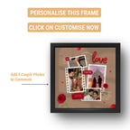 Couple Anniversary Love Memory Photo Frame – Design 3