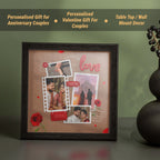 Couple Anniversary Love Memory Photo Frame – Design 3