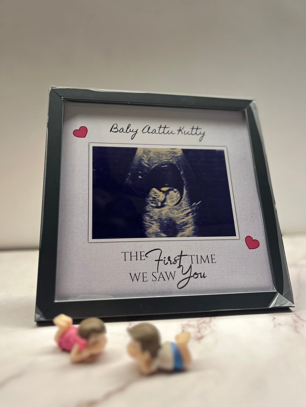 Personalized Baby Sonogram Photo Frame