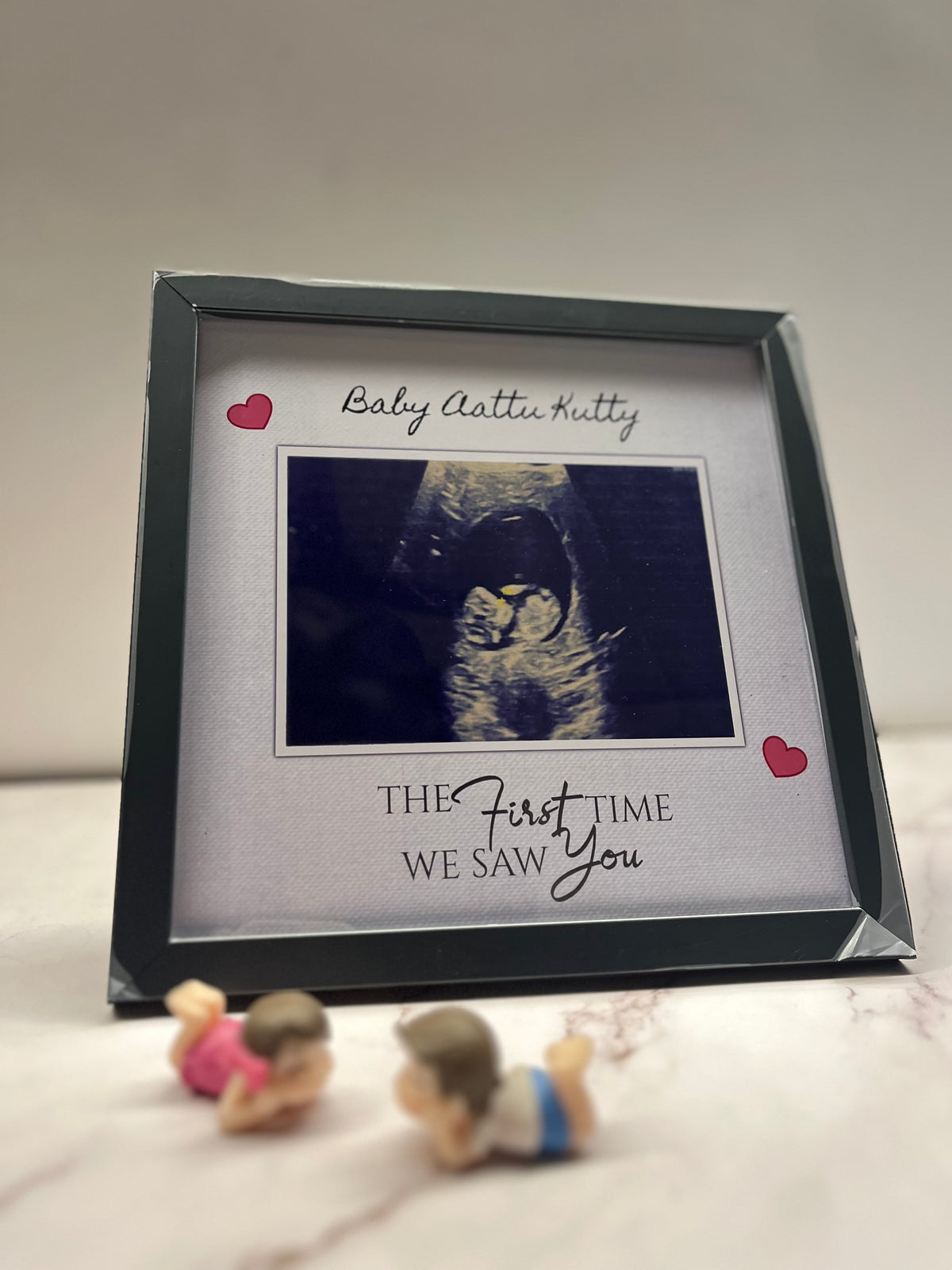 Personalized Baby Sonogram Photo Frame
