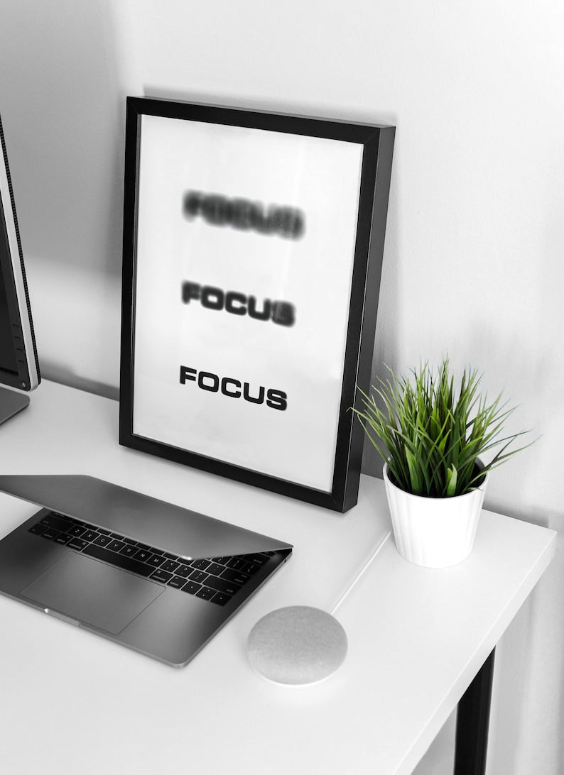Focus Motivational Poster - image 4
