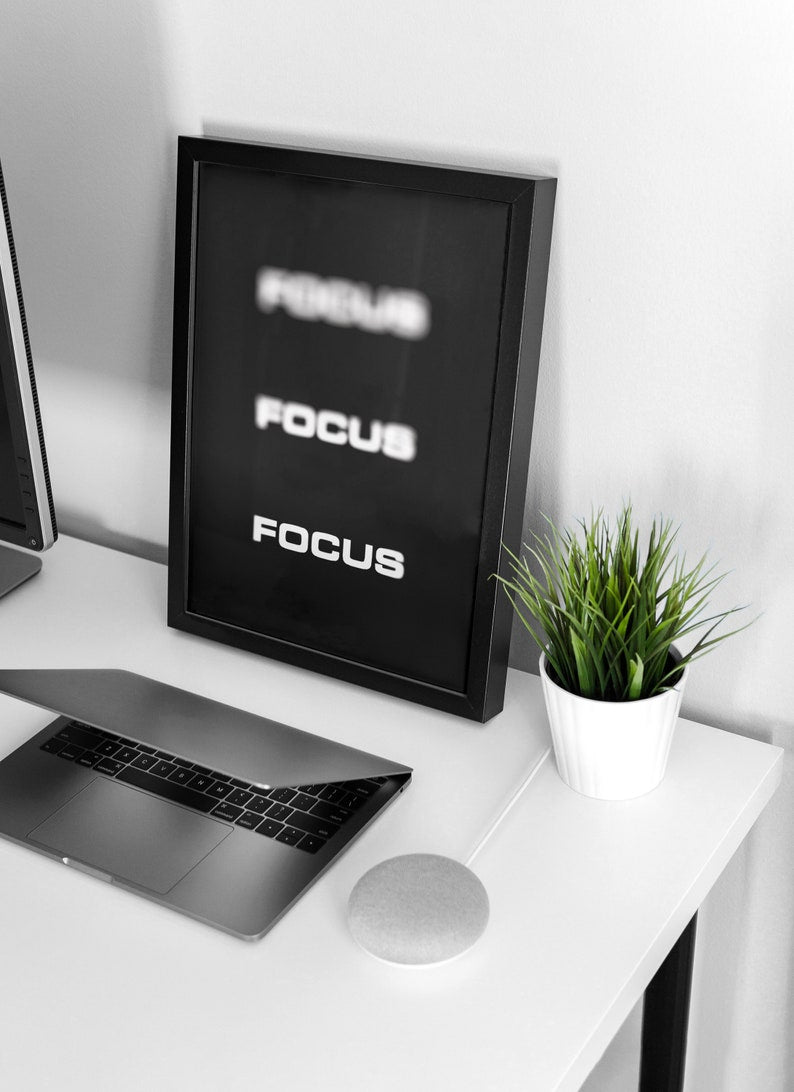 Focus Motivational Poster - image 6