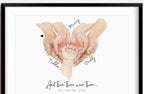 Family Hands Art Print - lifestyle image 7
