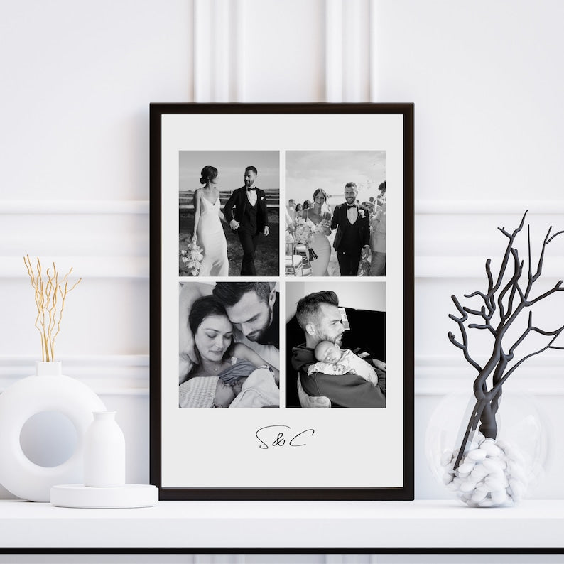 Personalised Photo Collage Print - lifestyle image 3