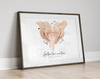 Family Hands Art Print - lifestyle image 6
