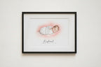 Baby Watercolour Portrait - lifestyle image 6