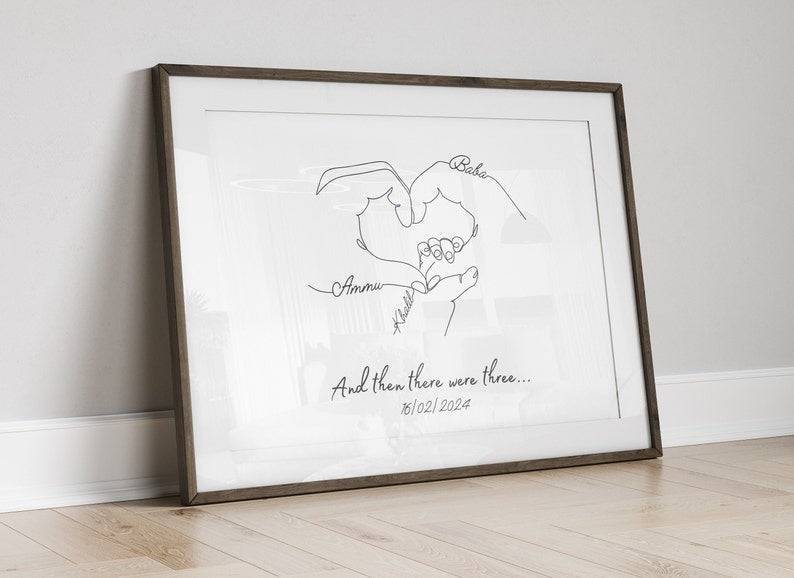 Family Hands Print - lifestyle image 8