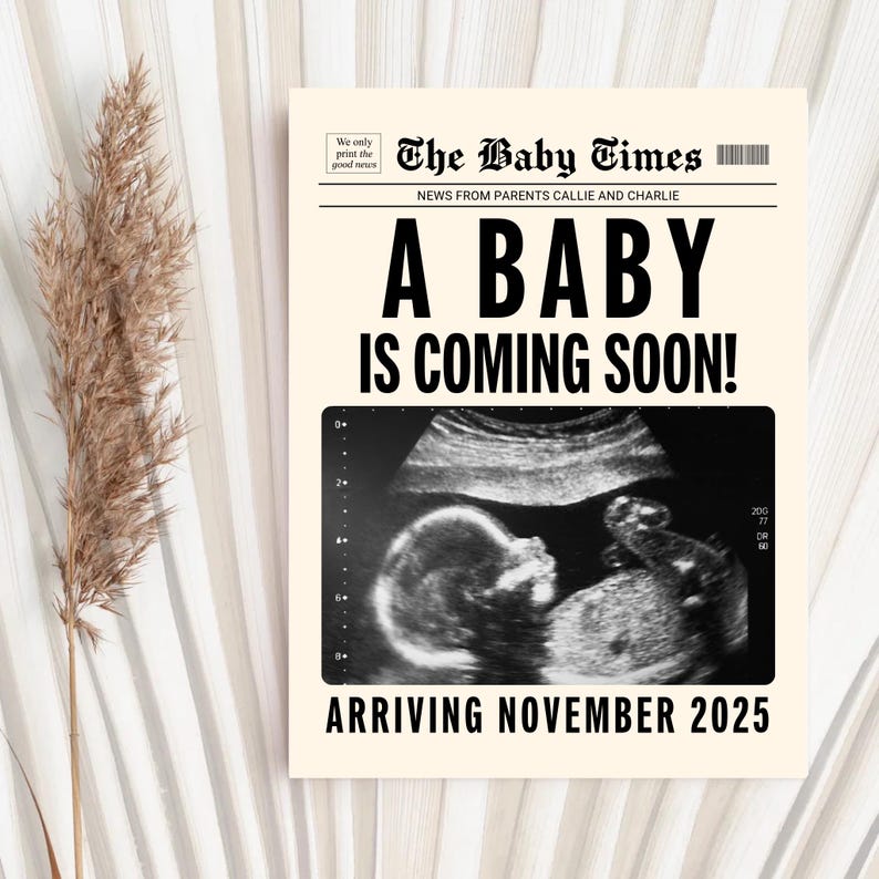 Custom Newspaper Print - Unframed Poster