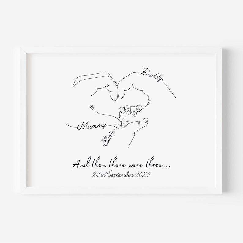 Family Hands Print - lifestyle image 3