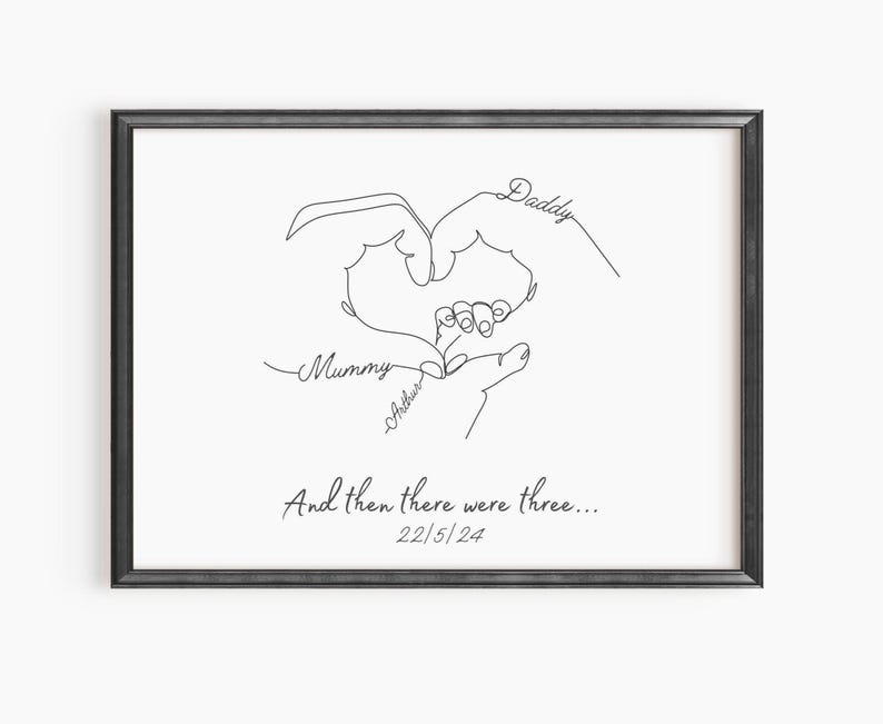 Family Hands Print - lifestyle image 7