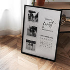 Custom Calendar Date Couple Frame - lifestyle image 4
