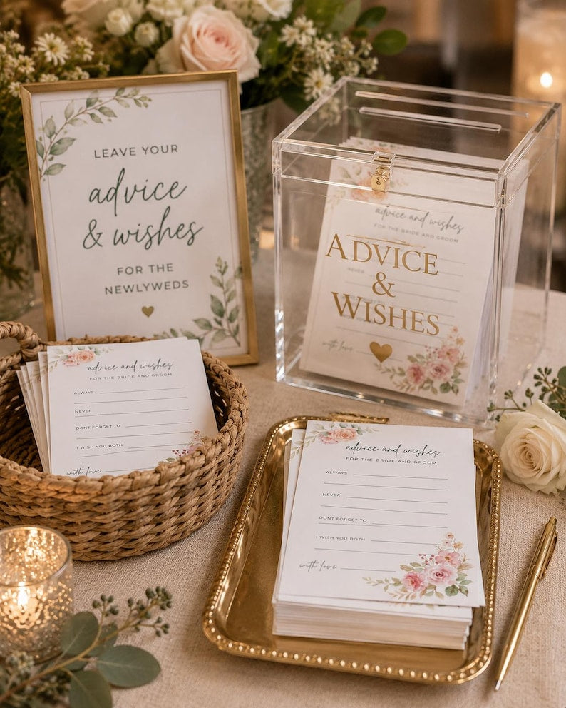 Wedding Advice Cards - lifestyle image 3
