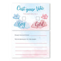 Baby Shower Prediction & Advice Cards | Cast Your Vote Game | Pack of 20, 50, 100