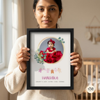 Baby Birth Keepsake Frame | Personalised Newborn Photo Frame | Boy & Girl