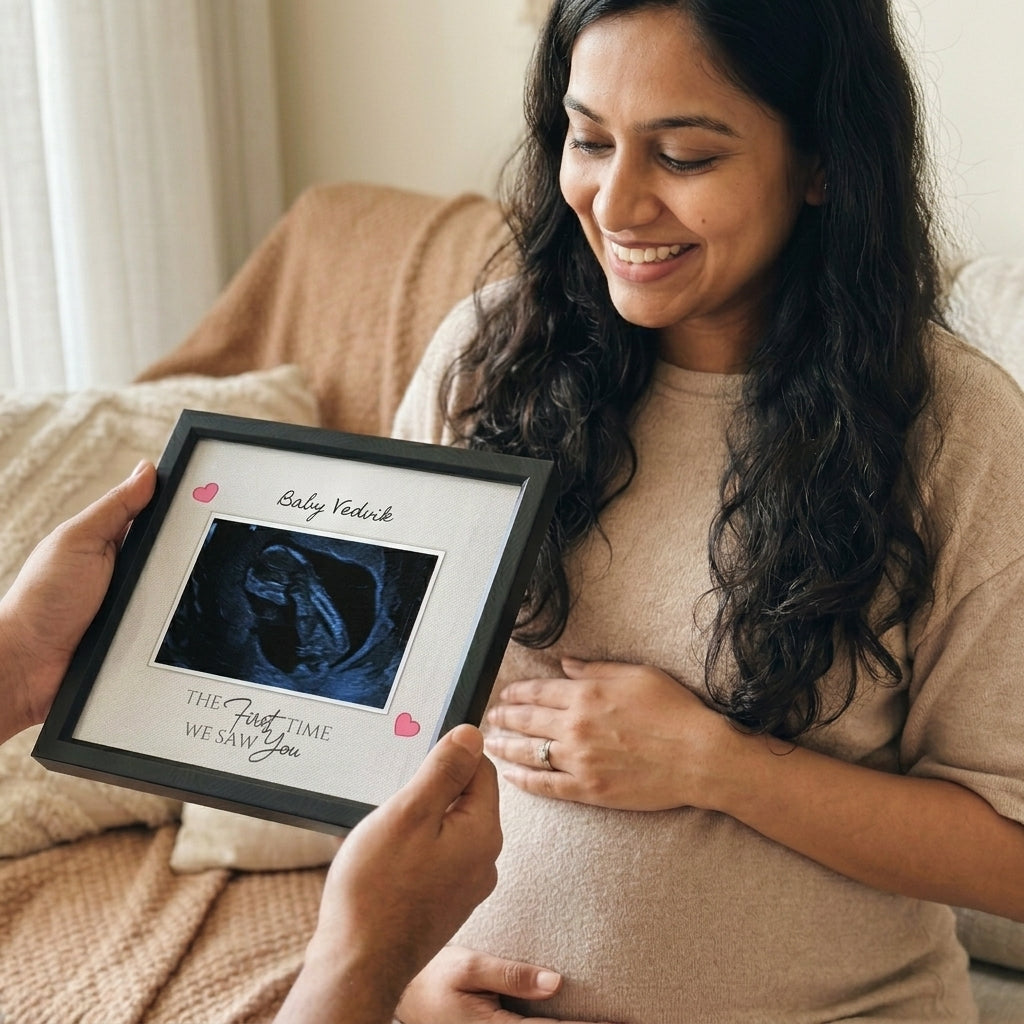 Personalized Baby Sonogram Photo Frame