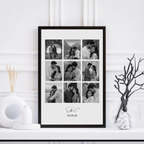 Personalised Photo Collage Print | Anniversary, Birthday, Gift for Her & Him