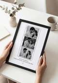 Personalised Photo Strip Print | Custom Couple Polaroid Collage Gift